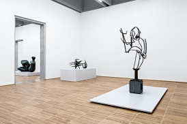 Henry Moore, Eduardo Chillida, David Smith (v.l. nach r.) © Kunstmuseum Basel, Foto: Gina Folly