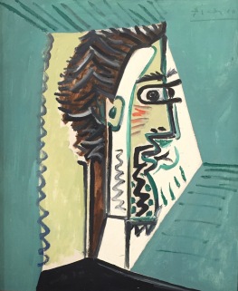 Pablo Picasso, Téte d'Homme, Profil, 9. März 1963, Galerie Thomas, München © starkandart.com