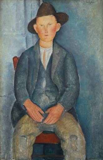 Amedeo Modigliani, The Little Peasant, ca. 1918, Tate London